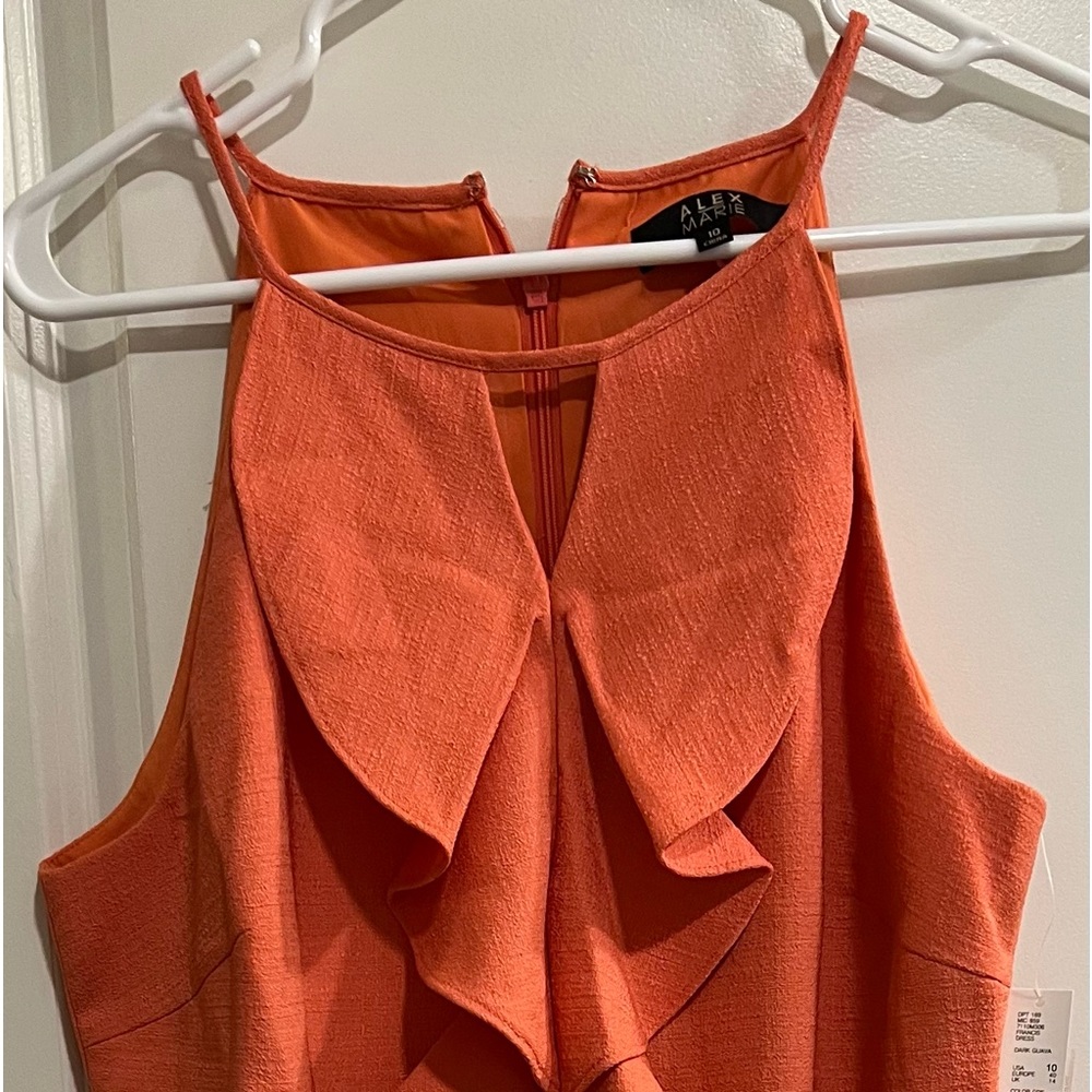 Alex Marie Francis Dress NWT Size 10 - Color: Dark Guava